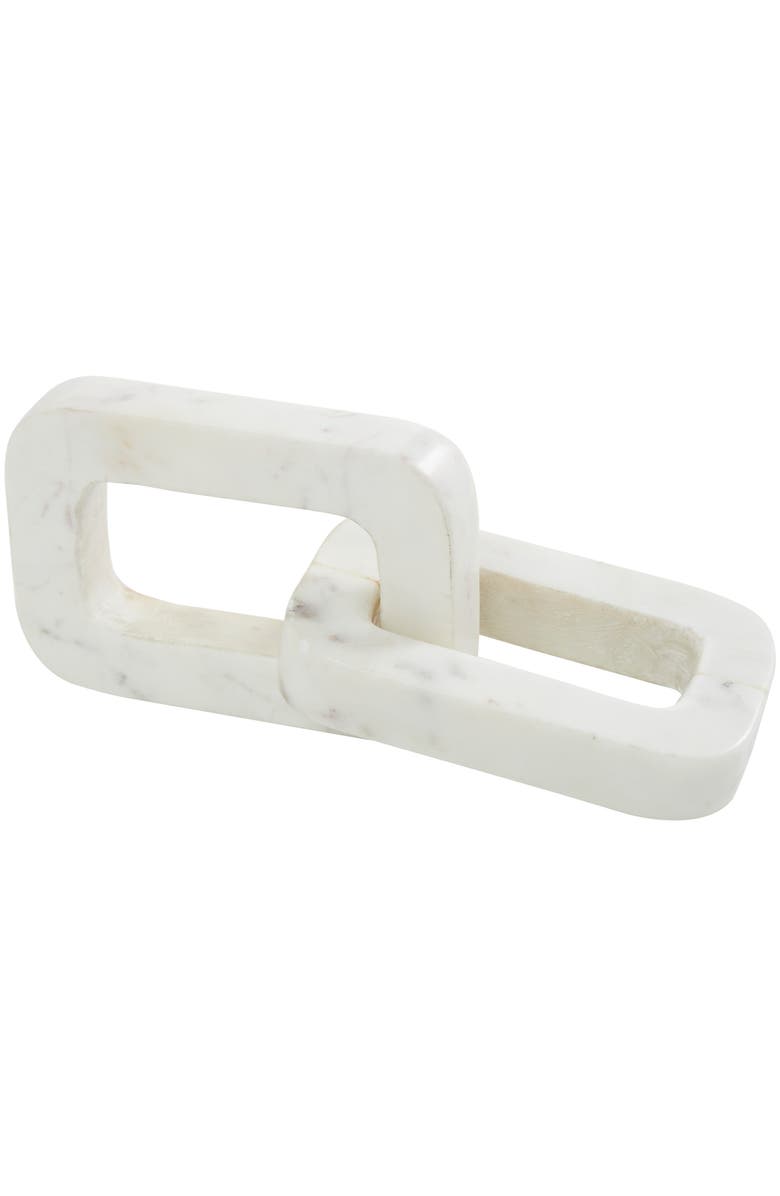 VIVIAN LUNE HOME Marble Chain Sculpture, Alternate, color,
