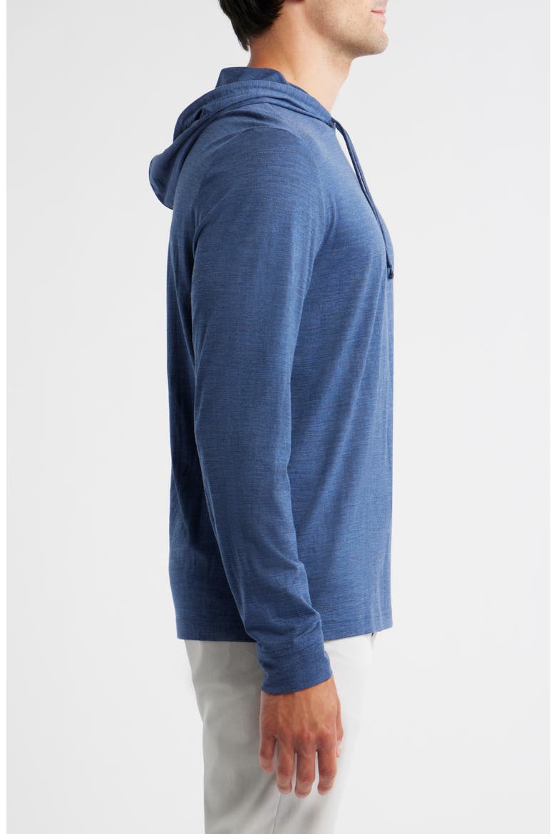 Merino Wool Hoodie, Alternate, color, PACIFIC