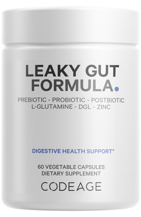 Leaky Gut L-Glutamine  + Probiotics Supplement