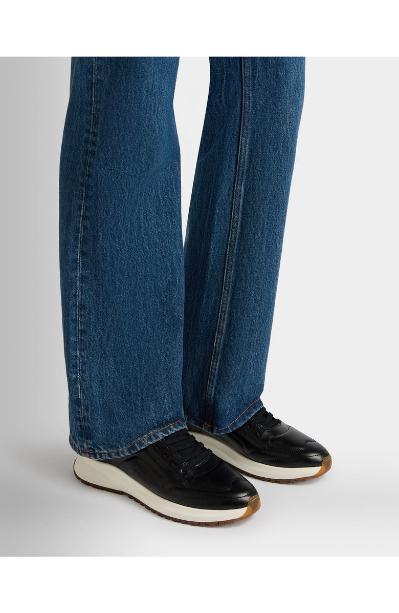 Bally Leather Outline Sneaker, Alternate, color,