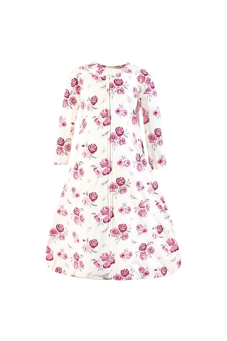 Long Sleeve Cotton Jersey Sleeping Bag, Main, color, Rose