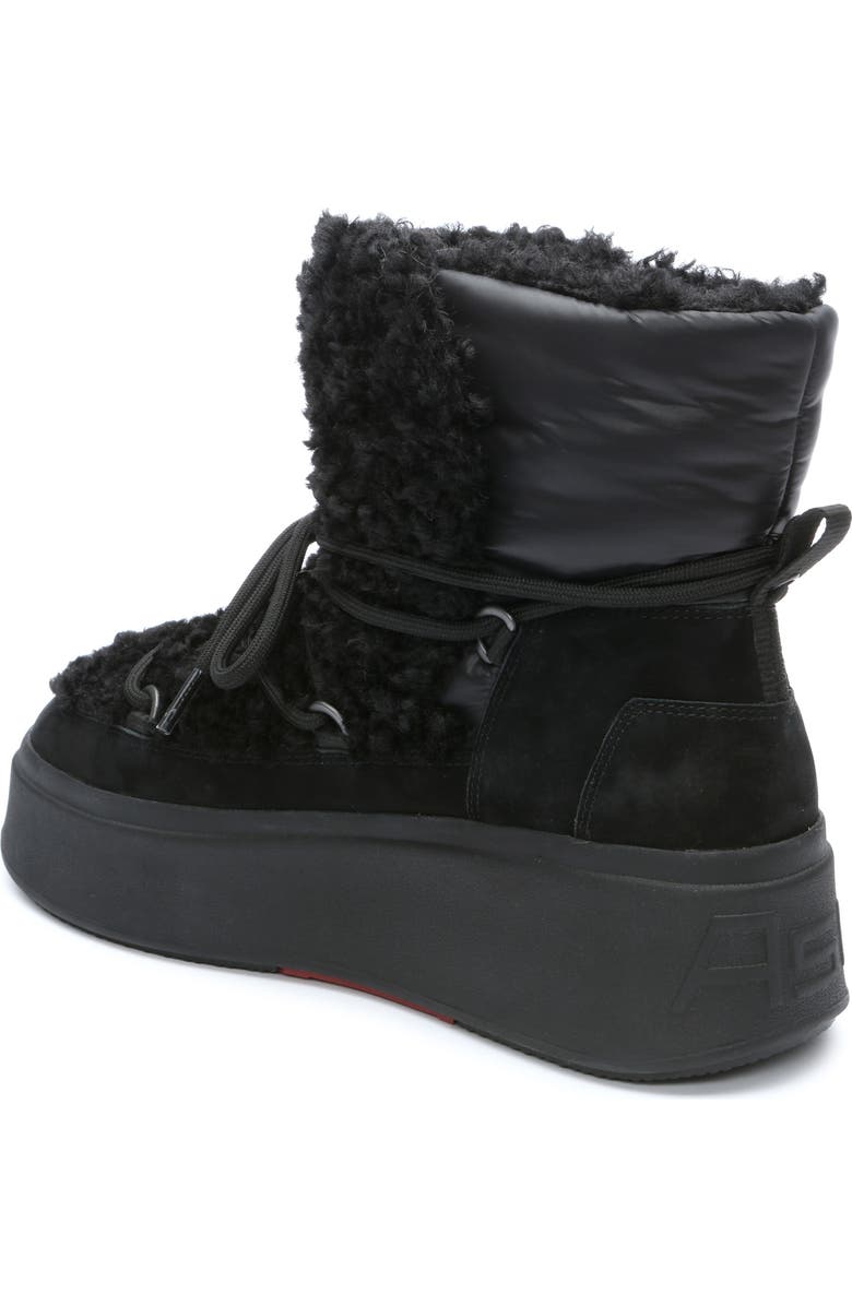 Ash Moboo Faux Fur Platform Bootie, Alternate, color,