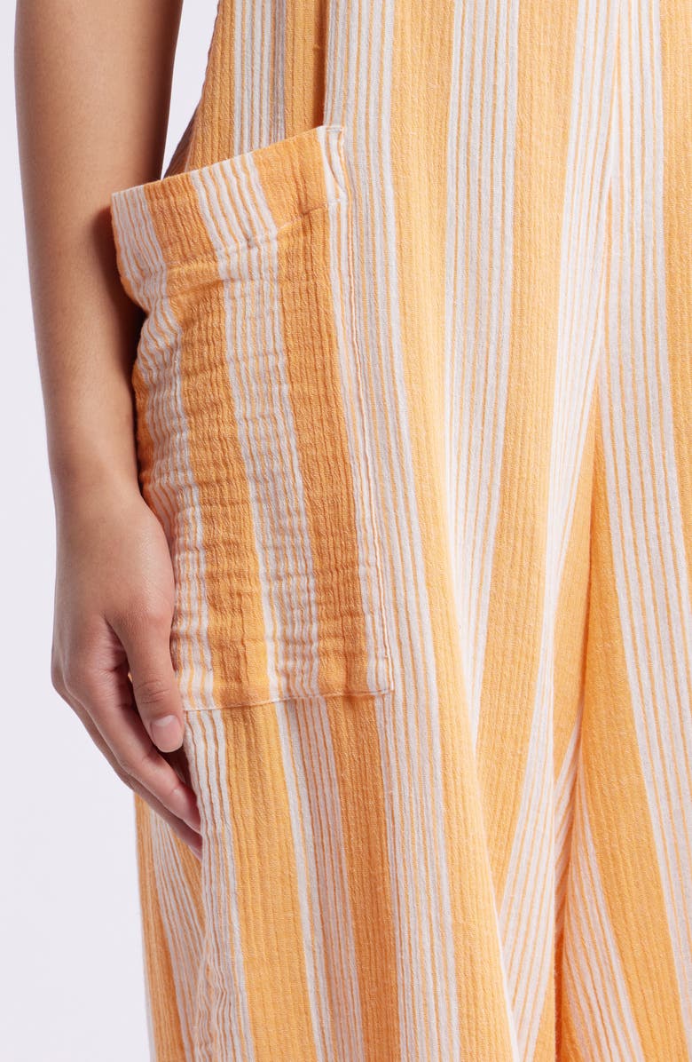 Rip Curl Surf Stripe Sleeveless Jumpsuit, Alternate, color, 