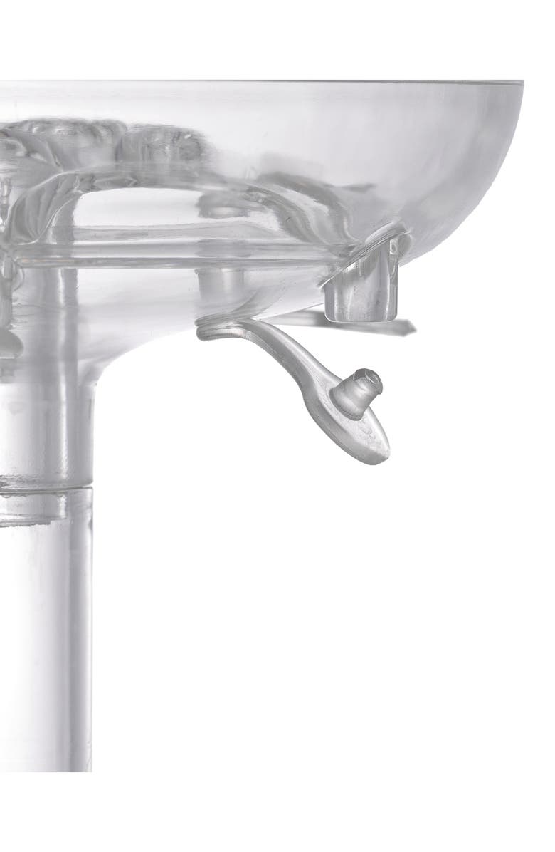 JoyJolt Shot Glass & Shot Dispenser 7-Piece Set, Alternate, color, Clear