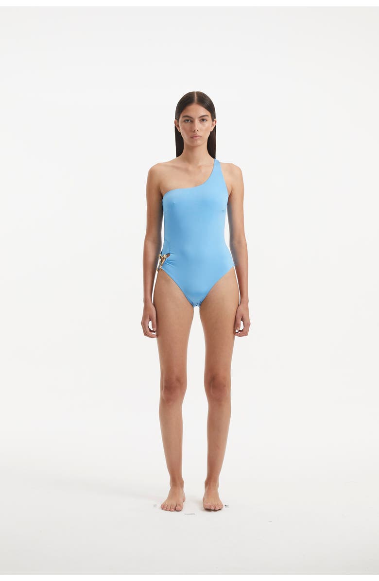 Moeva Kaimana One-Piece Swimsuit, Main, color, Blue