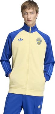adidas Men's adidas Yellow Sweden National Team Originals Full-Zip Track Jacket