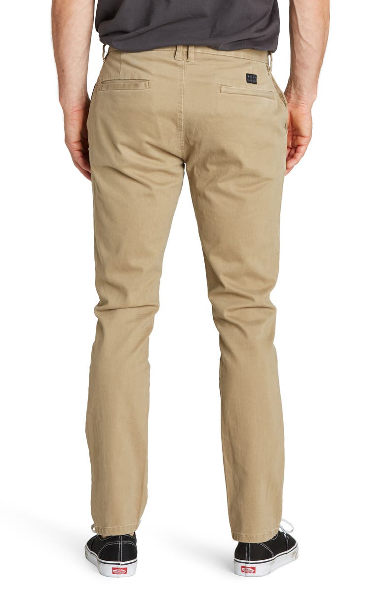 Billabong New Order Slim Straight Chinos, Alternate, color, 