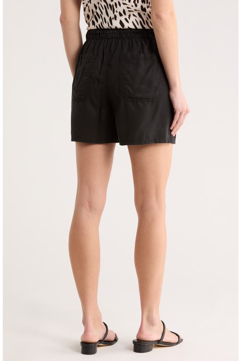 Pull-On Shorts, Alternate, color, WASHED BLACK