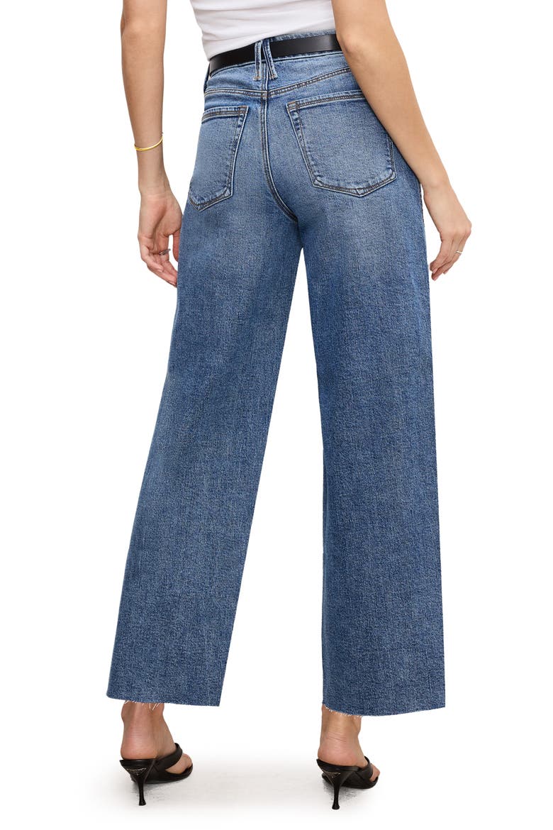 Good Skate Ankle Wide Leg Jeans, Alternate, color, INDIGO978