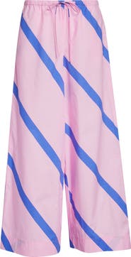 Marimekko Puoti Basso Wide Leg Stripe Pants