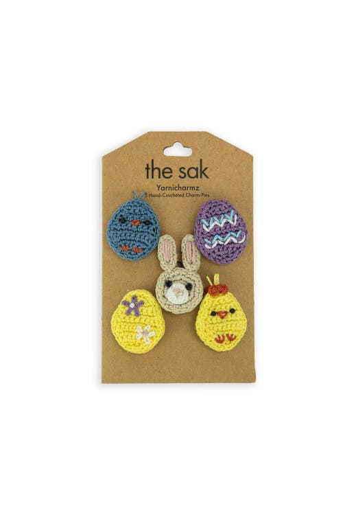 The Sak Yarnicharmz 5 Pack Crochet Pins In Multi