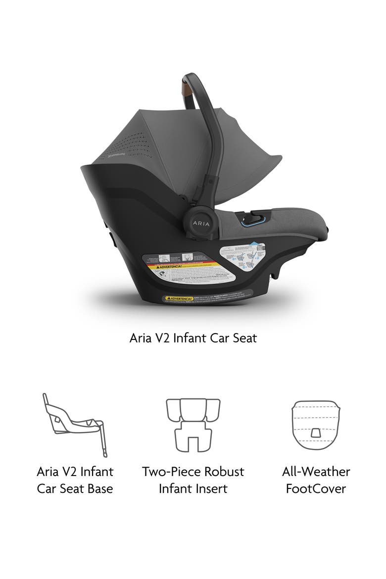 Aria™ V2 Infant Car Seat, Alternate, color, GREYSON - CHARCOAL MELANGE
