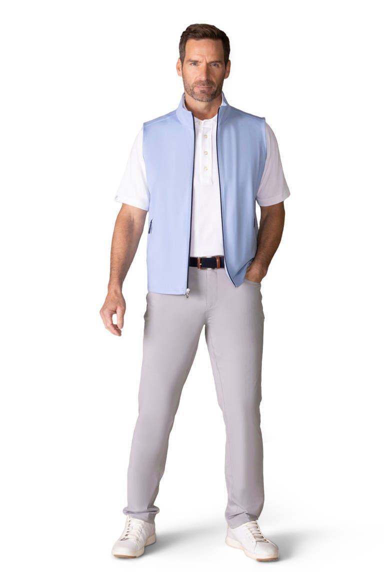 Tech Stretch Vest, Alternate, color, Chambray