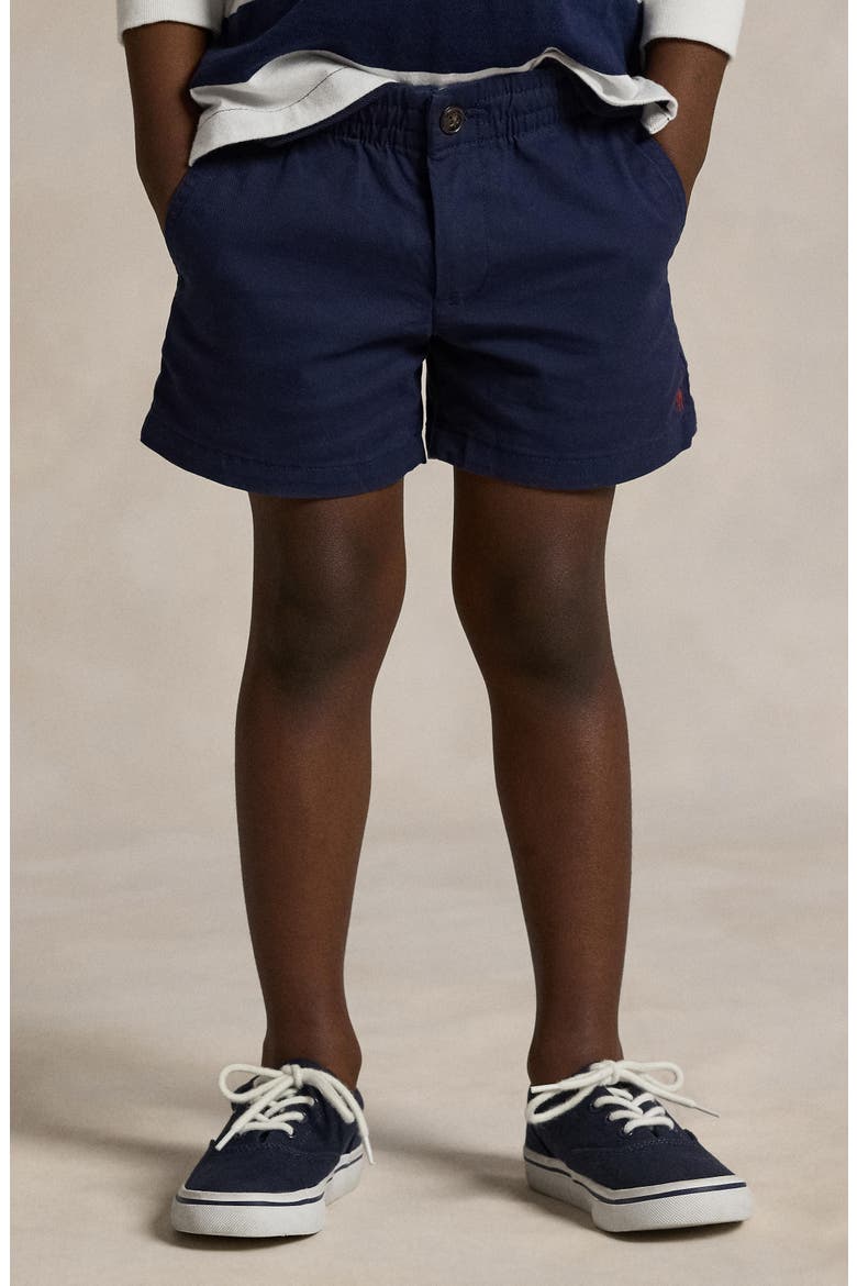 Kids' Prepster Stretch Cotton Twill Shorts, Alternate, color, NEWPORT NAVY