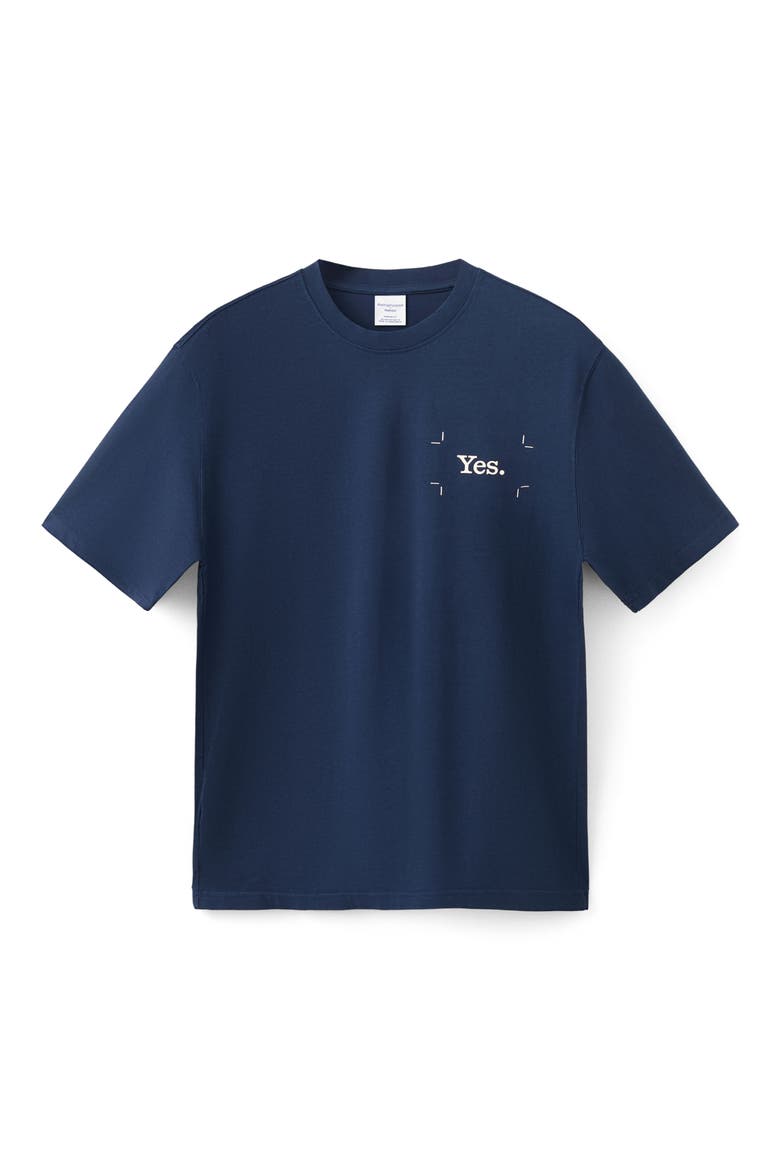 x Fantastic Man Yes Graphic T-Shirt, Alternate, color, INK BLUE
