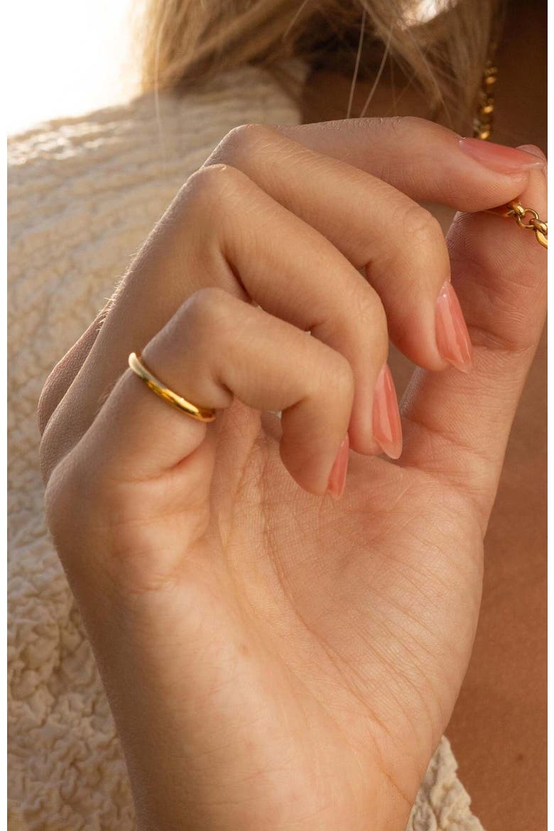 Pinky Promise Ring, Alternate, color, Yellow Gold