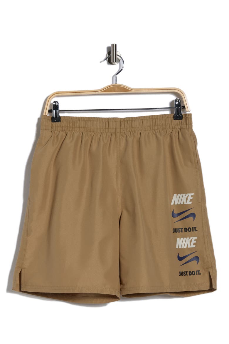 7-Inch Volley Swim Trunks, Alternate, color, PARACHUTE BEIGE