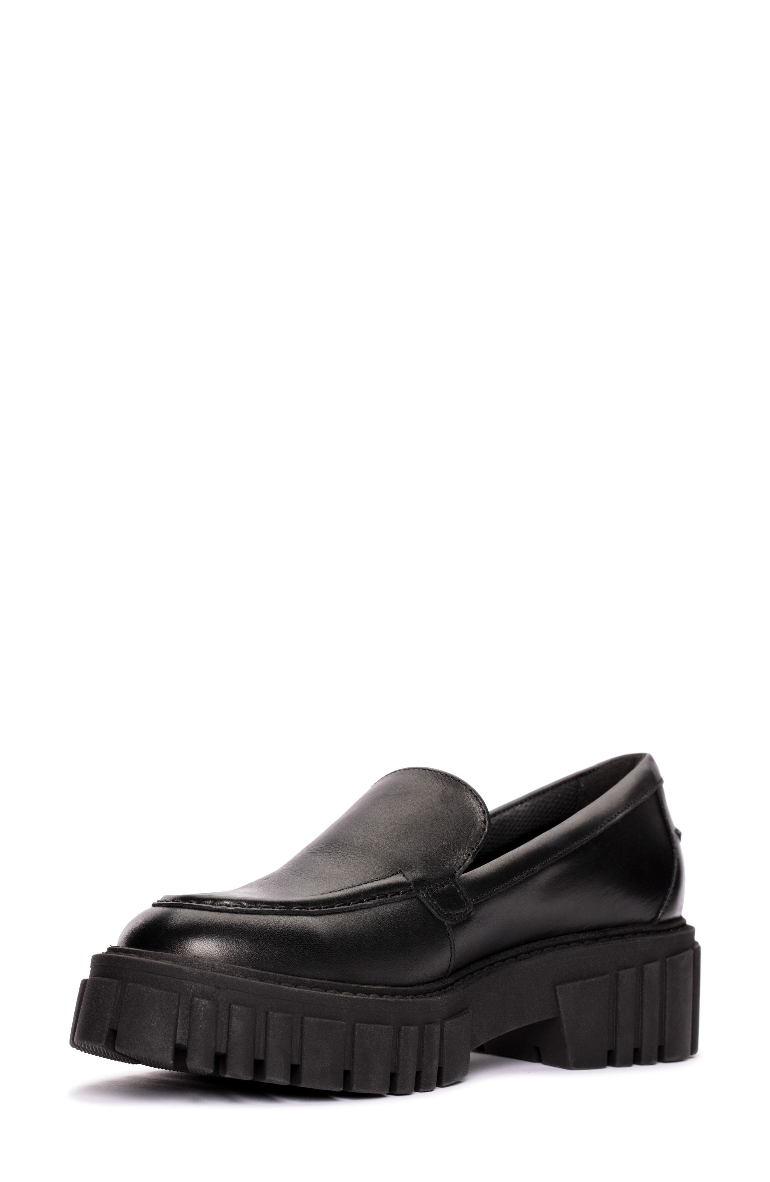 Page Patent Leather Loafer, Alternate, color, BLACK LEATHER