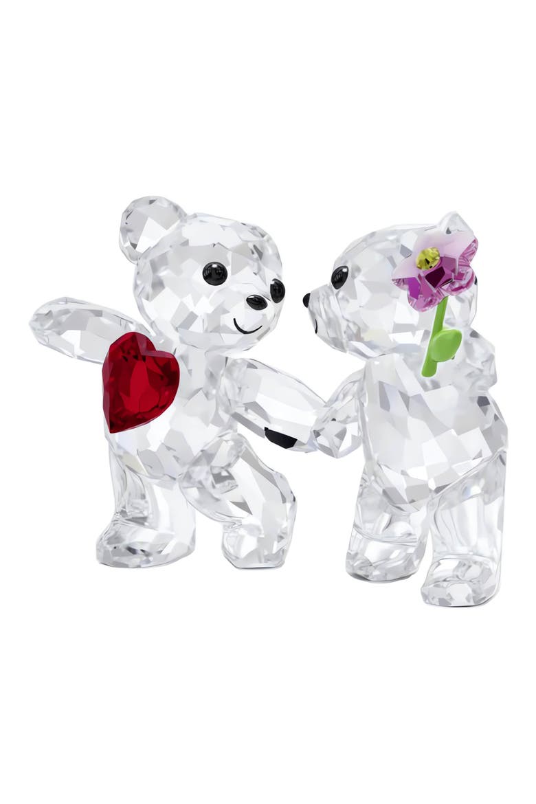 Kris Bear Happy Together Crystal Figurine, Alternate, color, MULTI