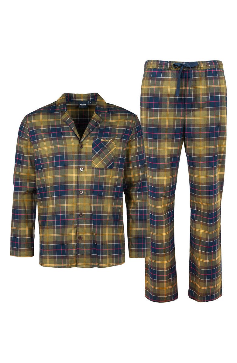 Barbour Laith Tartan Pajamas, Alternate, color,