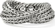 John Hardy Icon Chevron Crossover Ring, 4.5mm