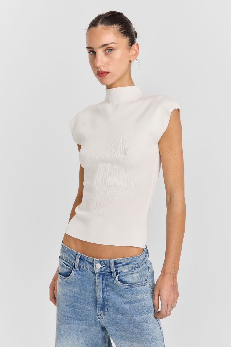 Suzette Top, Alternate, color, White