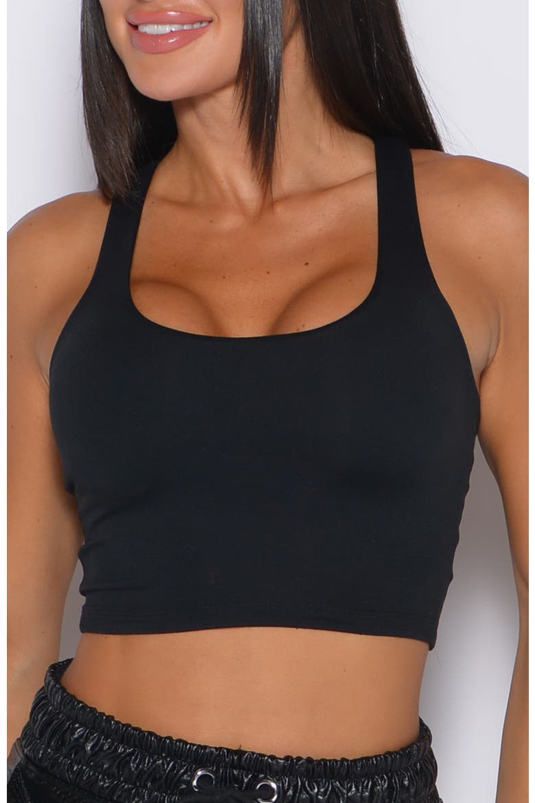Sugar Tank Bra, Main, color, Black