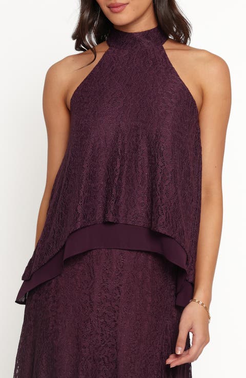 Tracy Halter Lace Top