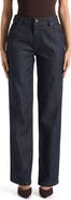 Manière De Voir Florence Denim High Rise Straight Leg Jeans