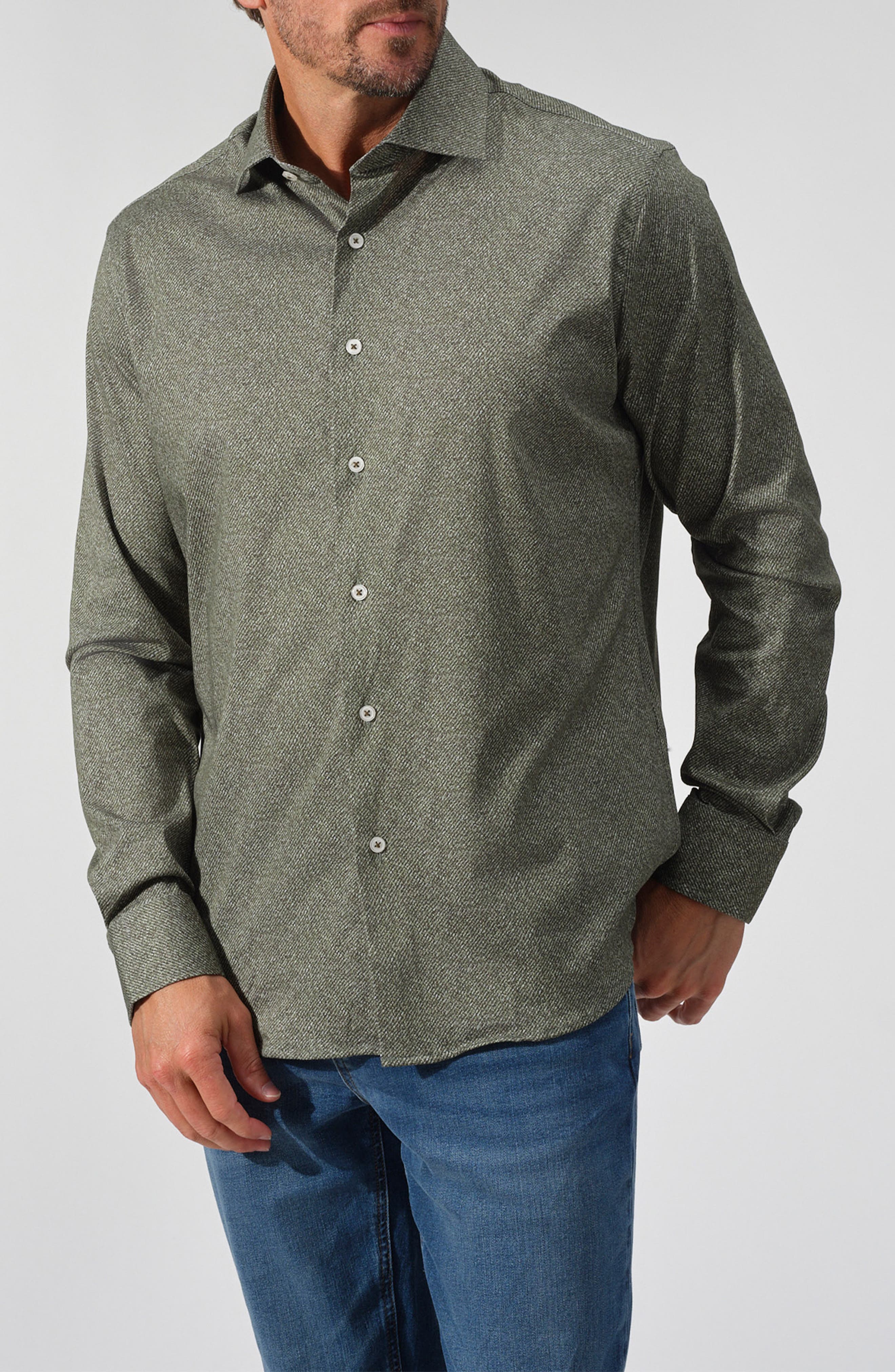 Dynamic Comfort Twill Look Jersey Shirt