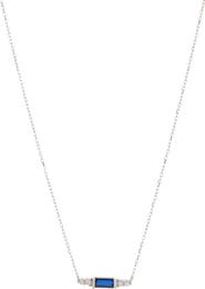 Bony Levy El Mar Sapphire & Diamond Pendant Necklace - 0.049ct.