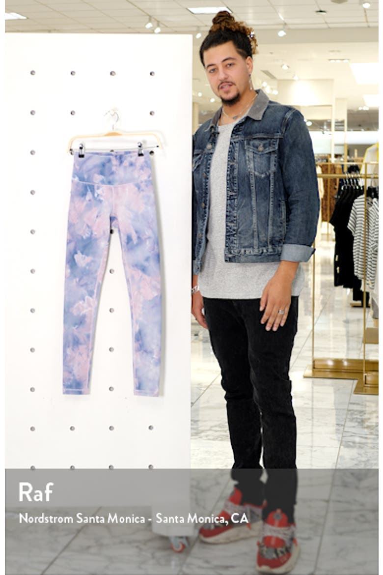 Spray Dye High Waist Leggings video