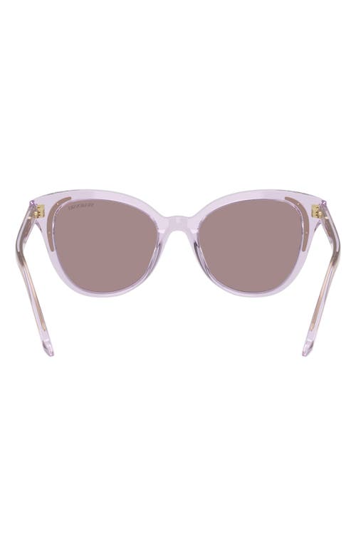 Swarovski 53mm Butterfly Sunglasses