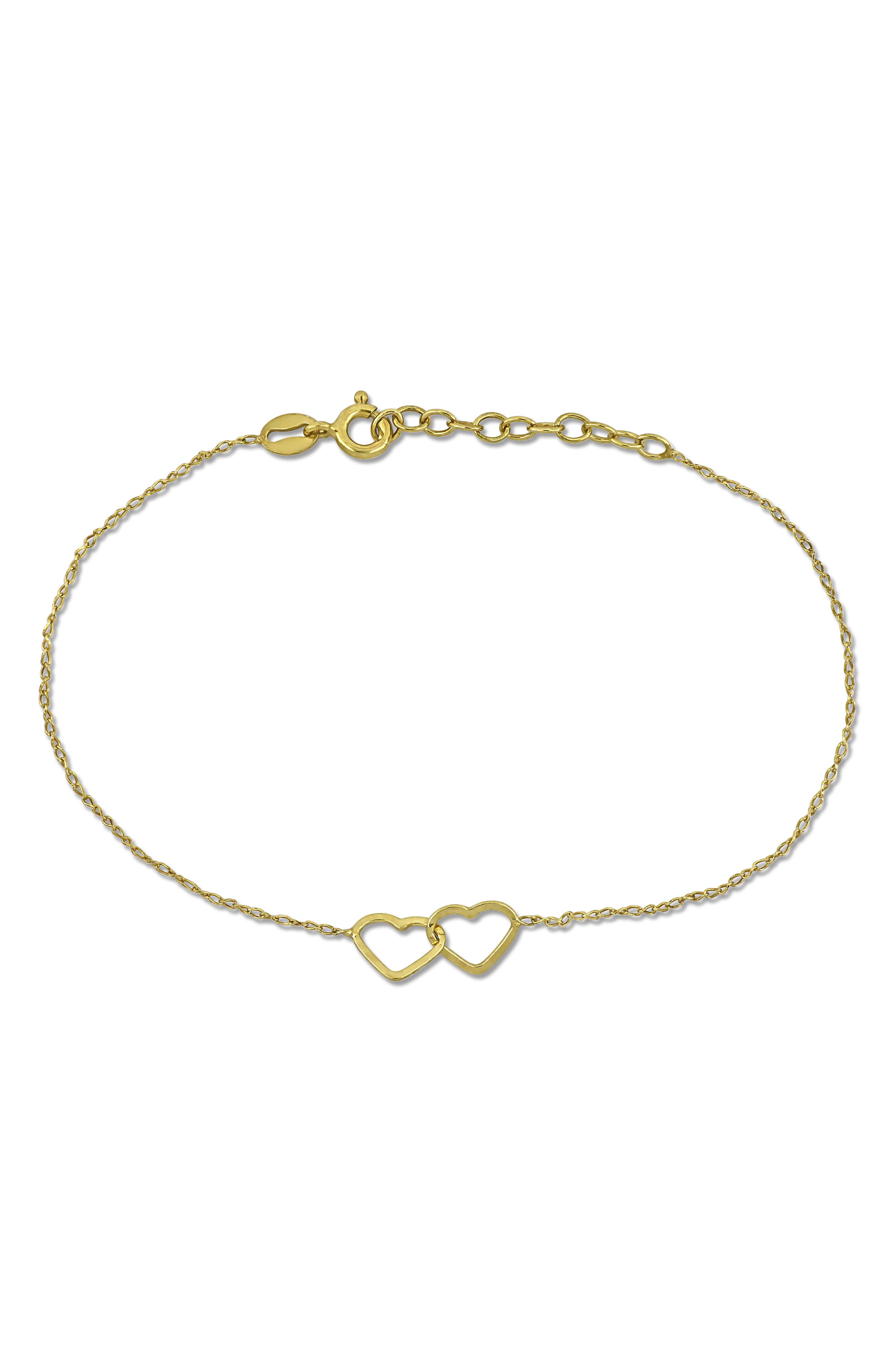 Double Heart Bracelet