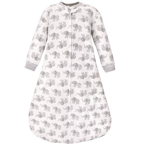 Quilted Long Sleeve Sleeping Bag and Wearable Blanket