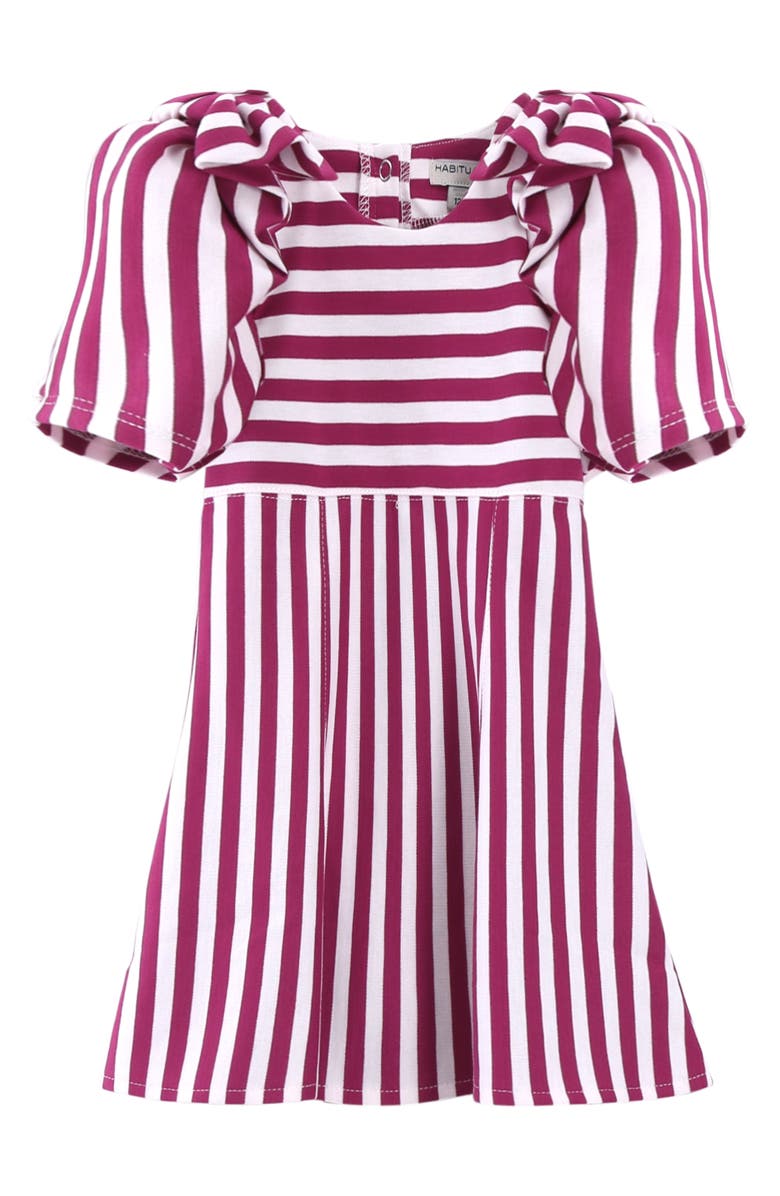 Habitual Kids Stripe Skater Dress, Main, color,