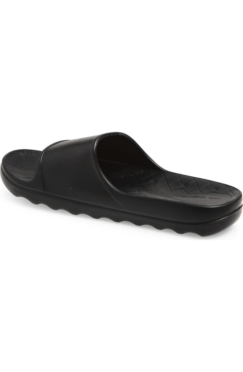 KARL LAGERFELD PARIS Sacha Slide Sandal, Alternate, color, Black