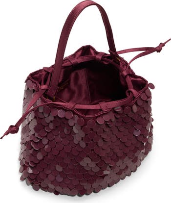 Coral Drawstring Bag