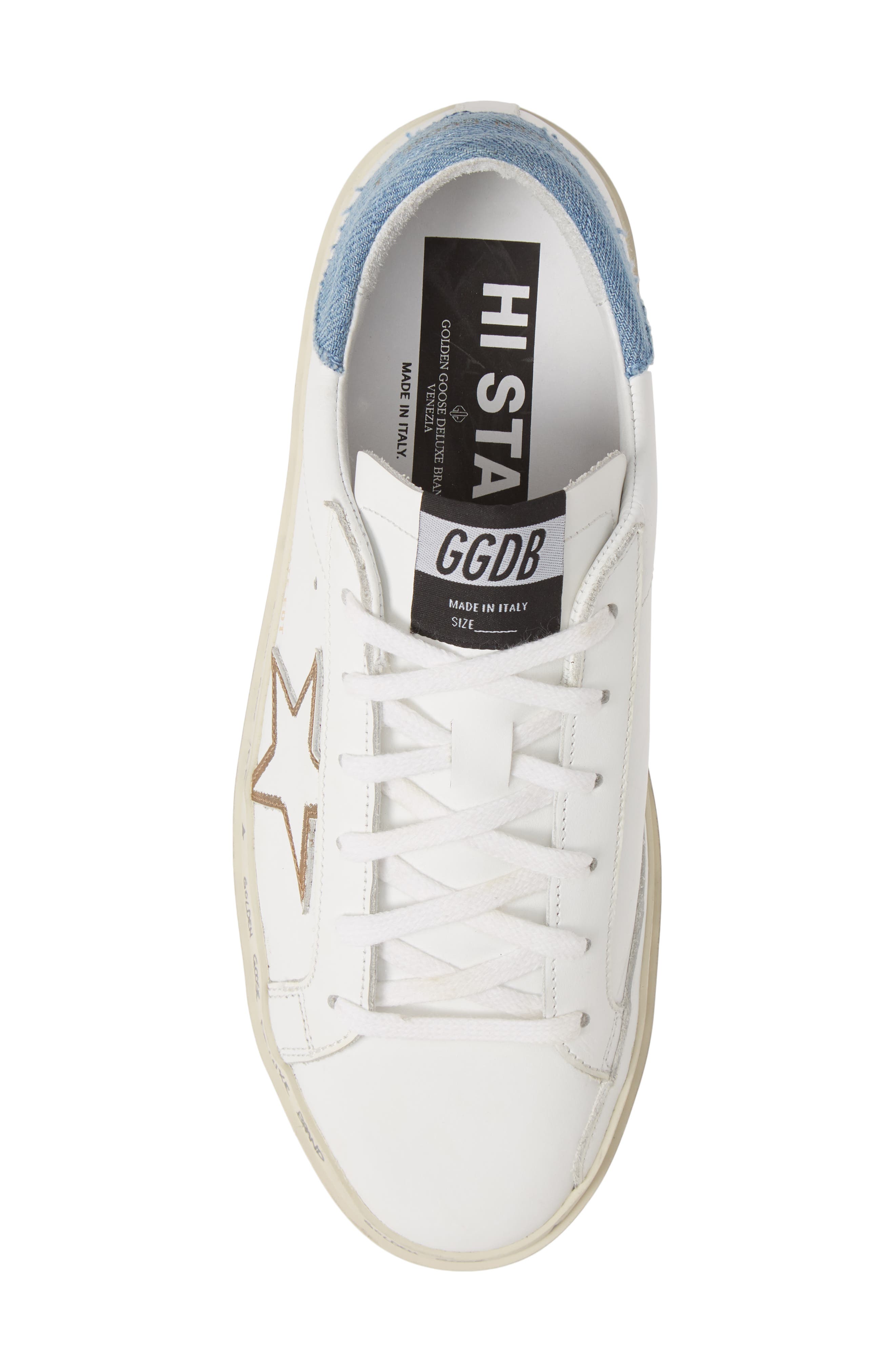 Golden Goose Hi Star Platform Sneaker, Alternate, color, 