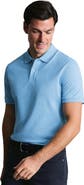 Charles Tyrwhitt Short Sleeve Cotton Stretch Pique Polo