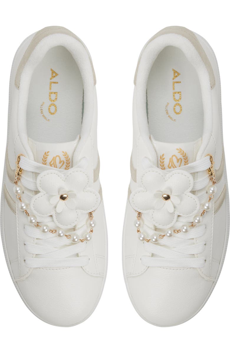 ALDO Chic Sneaker, Alternate, color, White Combo