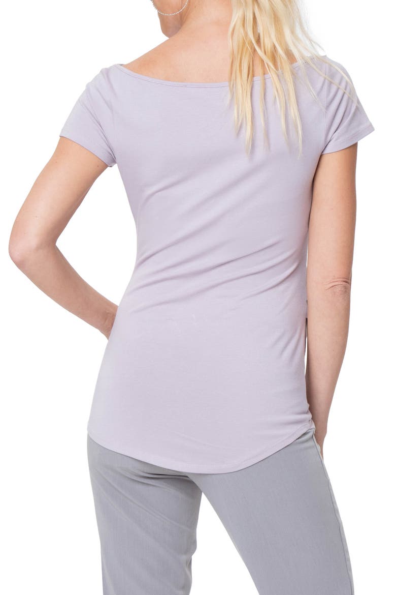 Ballet Maternity Tunic, Alternate, color, LAVENDER