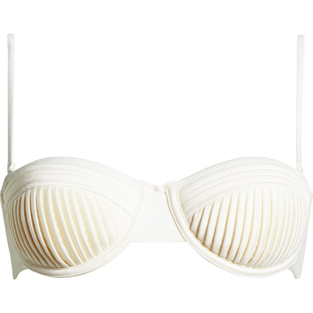 Solid & Striped The Solene Bikini Top In Brule