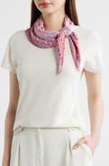 Echo Clover Pleated Diamond Scarf