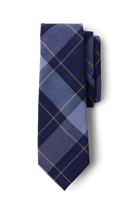 School Uniform Adult Plaid To Be Tied Tie