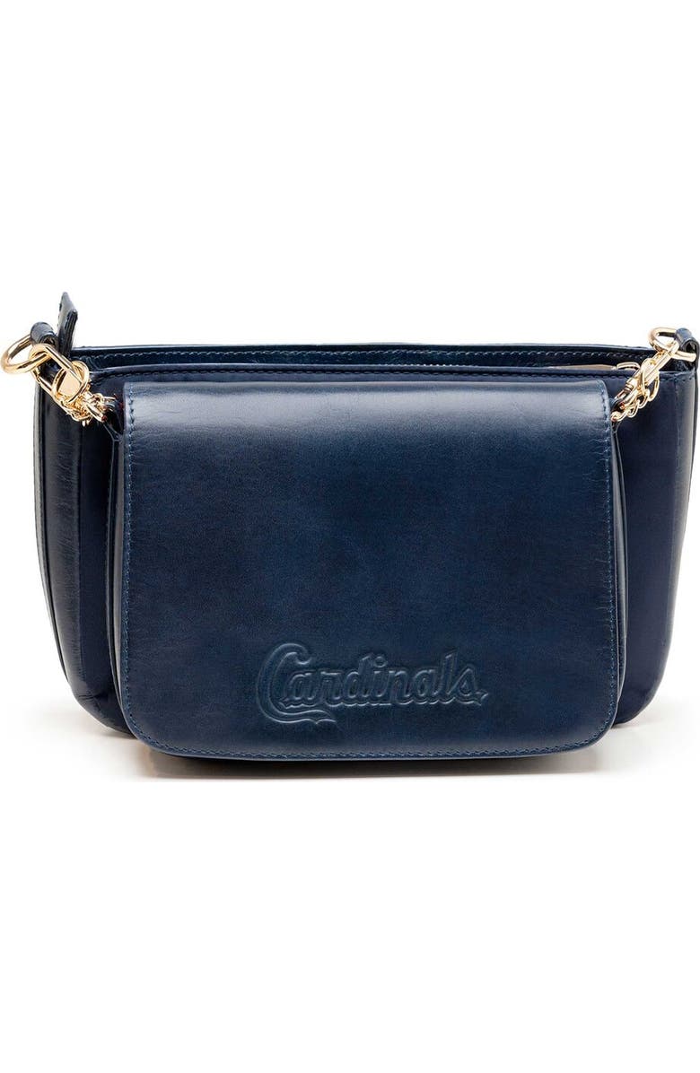 LUSSO St. Louis Cardinals Rianna Multi Pouchette Bag, Alternate, color, Navy