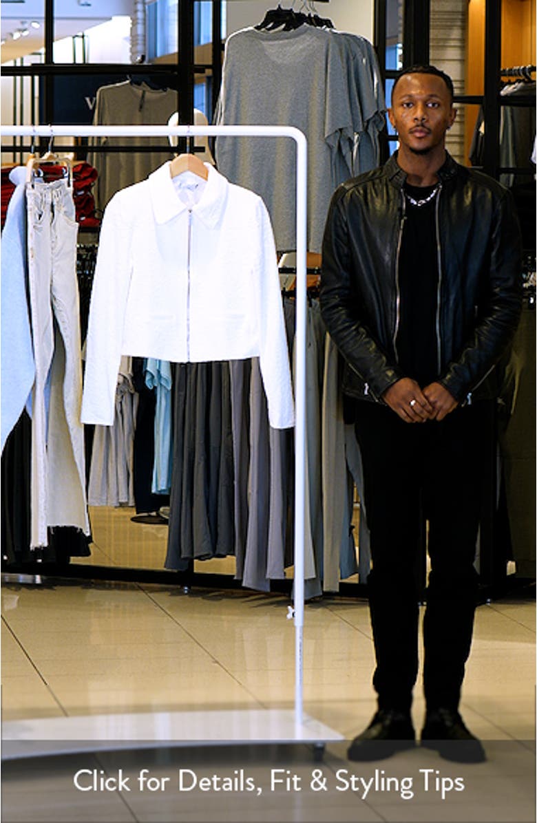 Textured Cotton Blend Jacket, sales video thumbnail