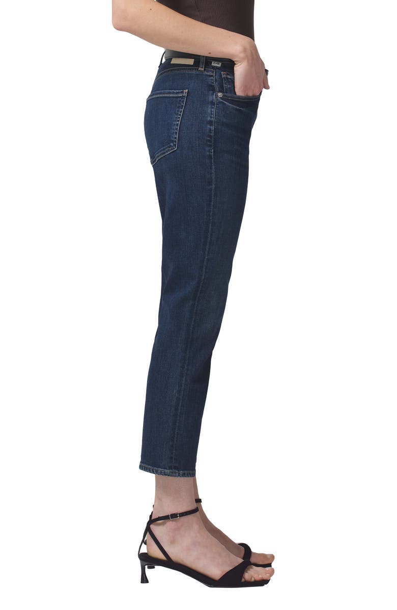 Citizens of Humanity Isola Crop Slim Straight Leg Jeans, Alternate, color, 