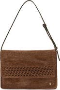 Helen Kaminski Poppy Crochet Raffia Shoulder Bag