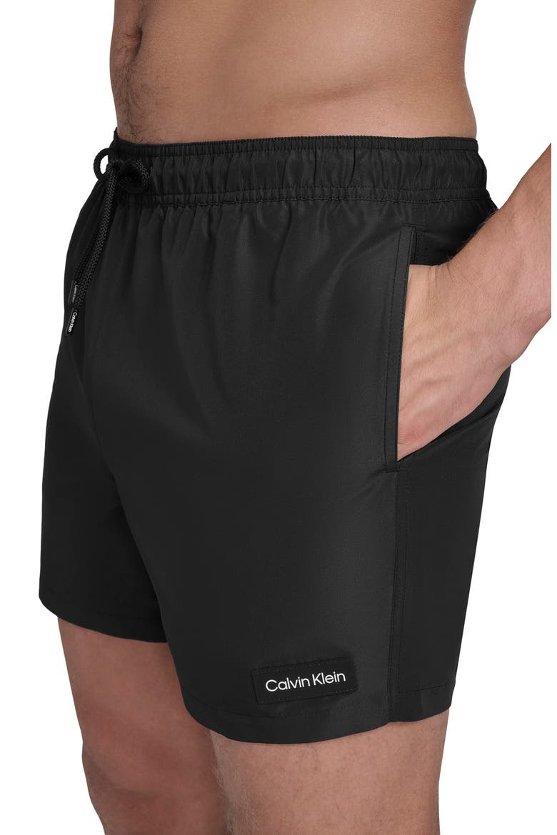 Core Volley Swim Trunks, Alternate, color, BLACK
